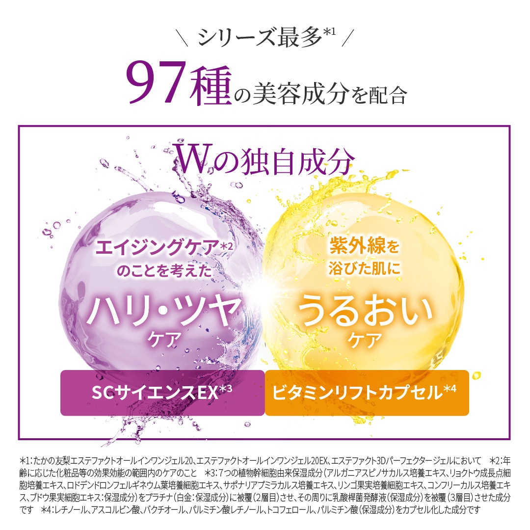 エステファクト 3DパーフェクタージェルSP: オールインワン