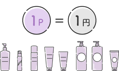 1円=1P